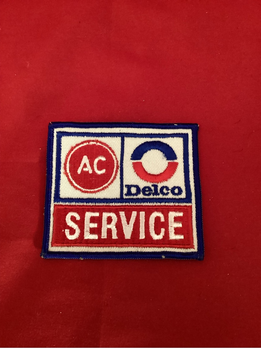 Delco AC SERVICE Embroidered Patch